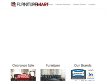Tablet Screenshot of furnituremartva.com